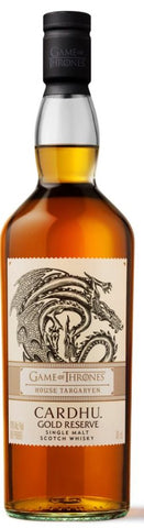 Cardhu Gold Reserve Game Of Thrones House Targaryen Speyside Single Malt Scotch Whisky 750ml