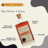 The Clover Single Barrel 4 Years Old Bourbon 750ml