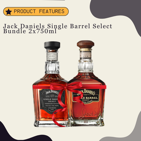 Jack Daniels Single Barrel Select Bundle 2x750ml