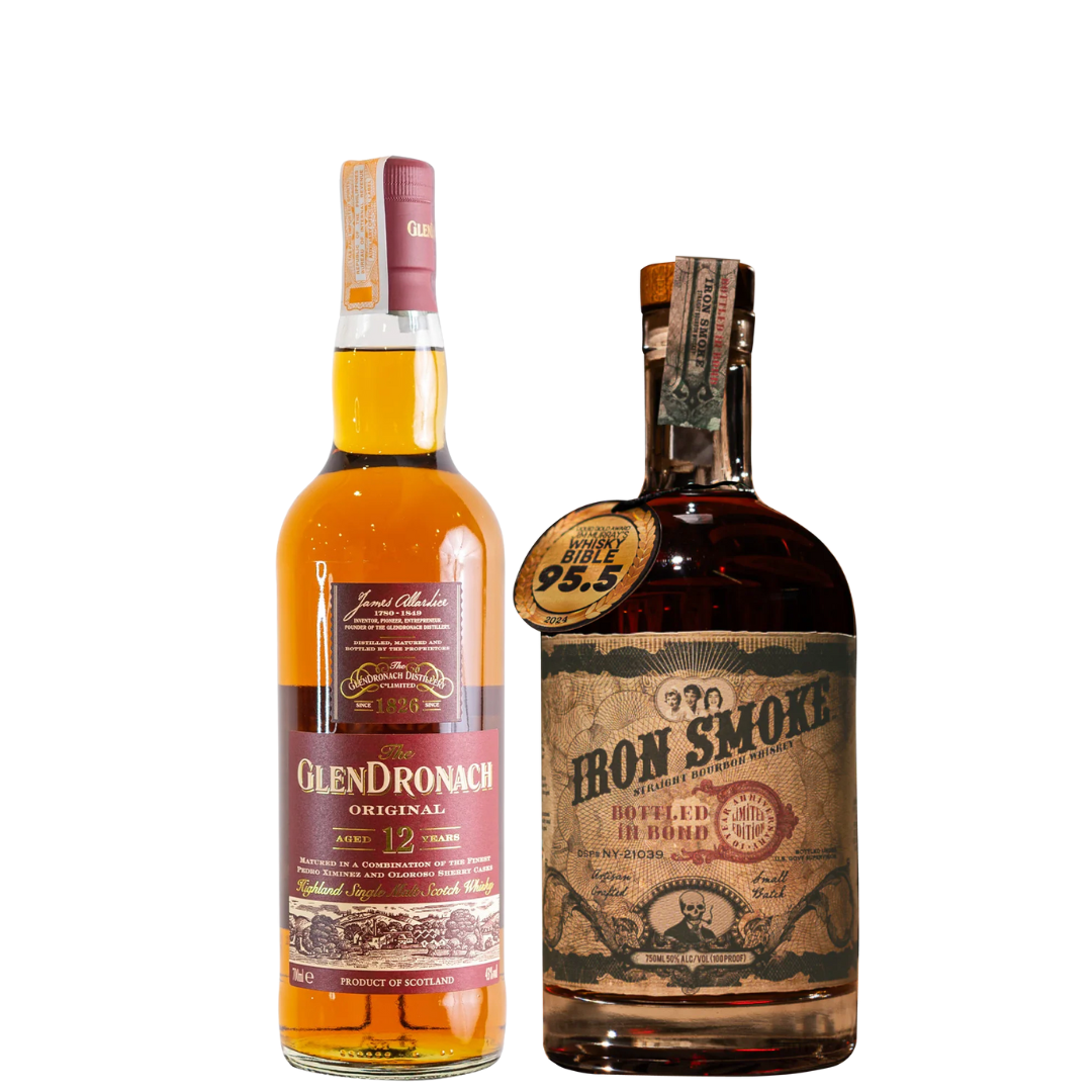 Glendronach and Iron Smoke Bundle 2x750ml