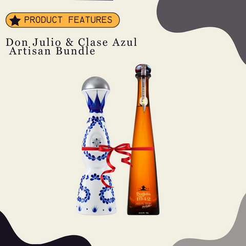 Don Julio & Clase Azul Artisan Bundle 2x375ml