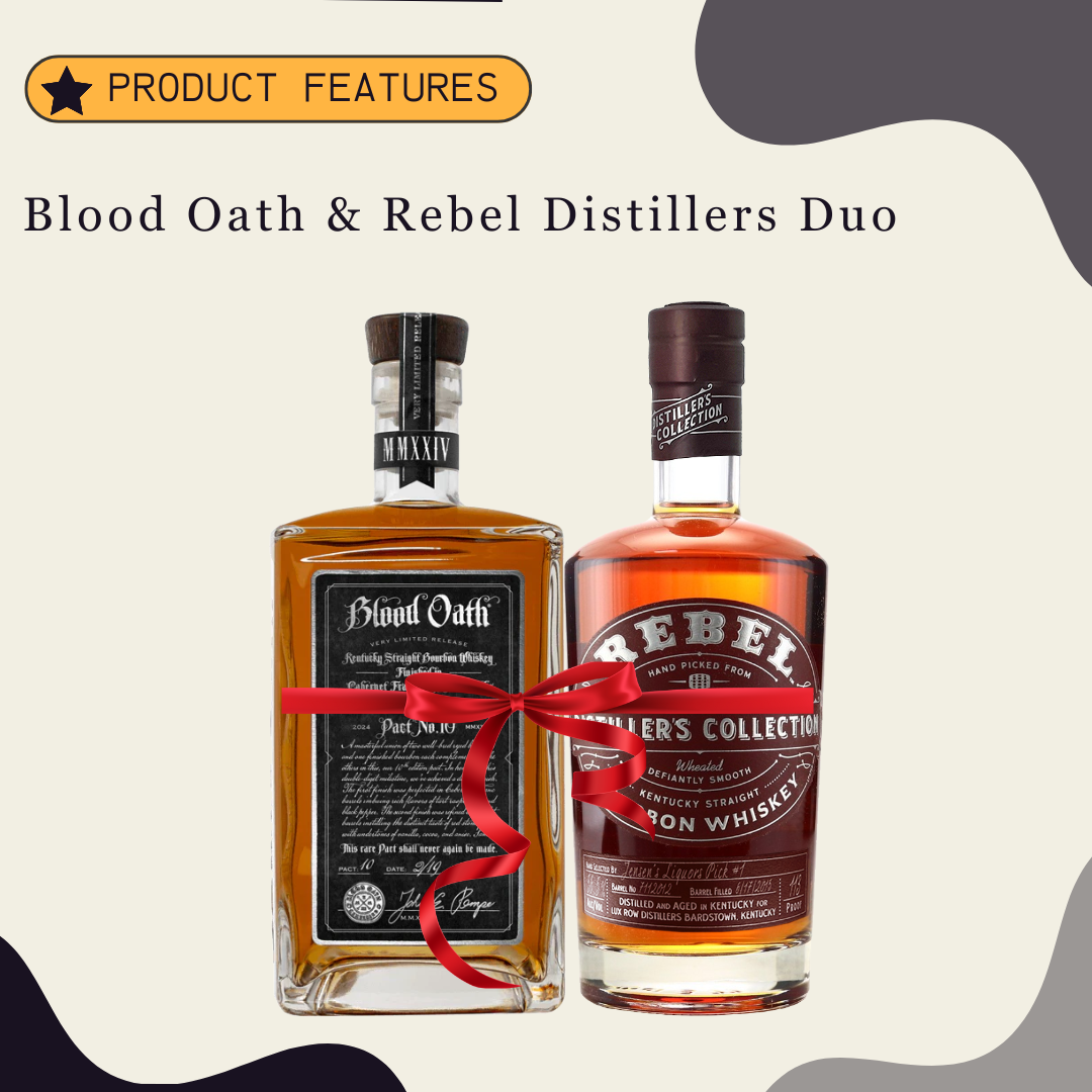 Blood Oath Pact 10 & Rebel Distiller's Collection Single Barrel Pick