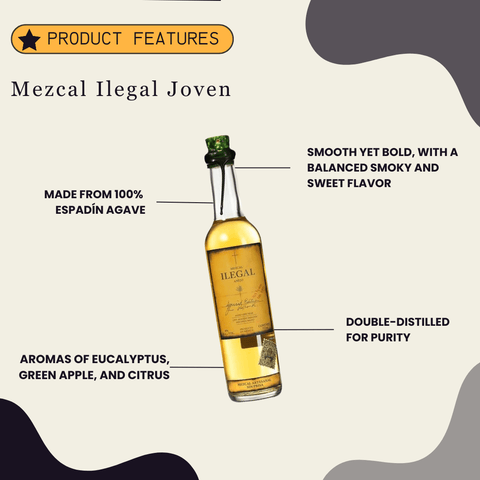 Mezcal Ilegal Joven 375ml - Preet's Barrel