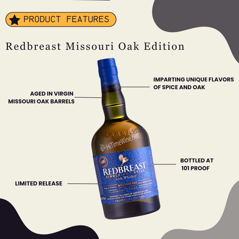 Redbreast Missouri Oak Edition 750ml - Preet's Barrel