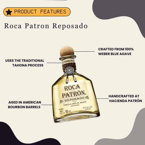 Roca Patron Reposado 750ml - Preet's Barrel