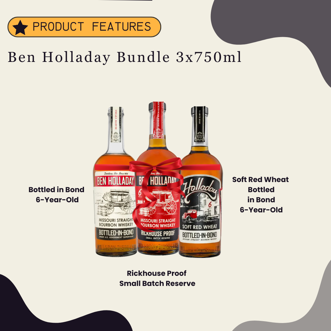 Ben Holladay Bundle 3x750ml