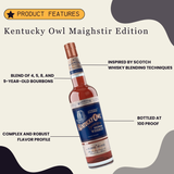 Kentucky Owl Maighstir Edition Kentucky Straight Bourbon Whiskey 750ml