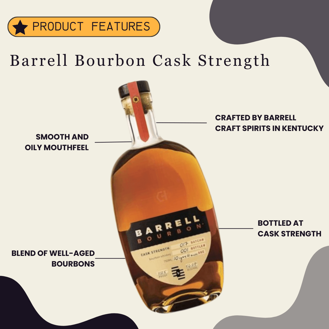 Barrell Bourbon Cask Strength 750ml - Preet's Barrel