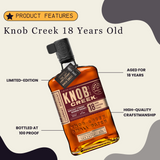 Knob Creek 18 Years Old Straight Kentucky Bourbon Whiskey 750ml