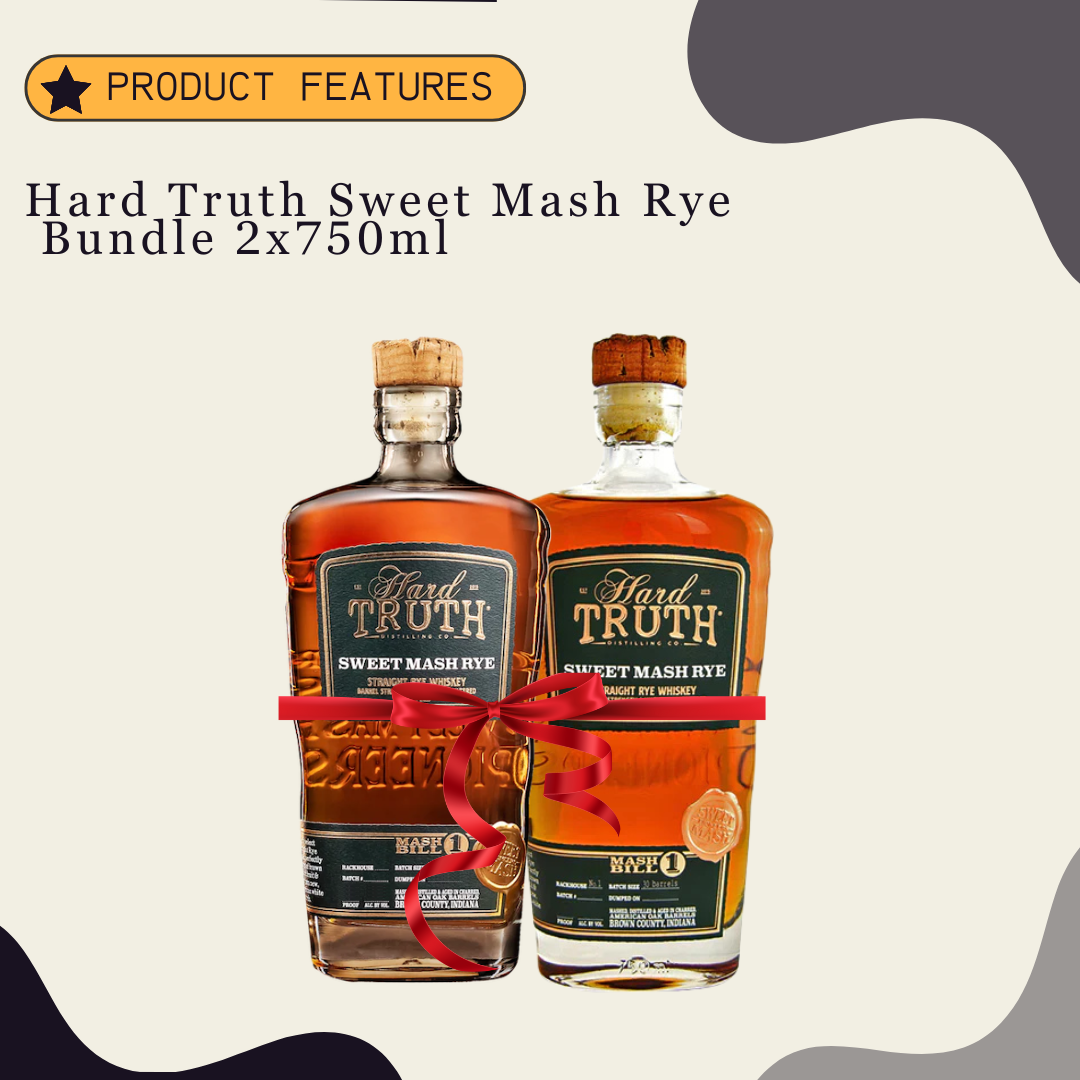 Hard Truth Sweet Mash Rye Bundle 2x750ml