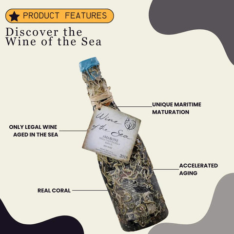 Wine Of The Sea Amarone 2018 750ml - Preet's Barrel