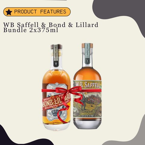 WB Saffell & Bond & Lillard  Bundle 2x375ml