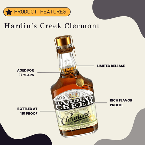 Hardin's Creek Clermont Kentucky Straight Bourbon Whiskey 750ml - Preet's Barrel