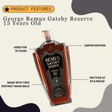 George Remus Gatsby Reserve 15 Years Old Straight Bourbon Whiskey 750ml