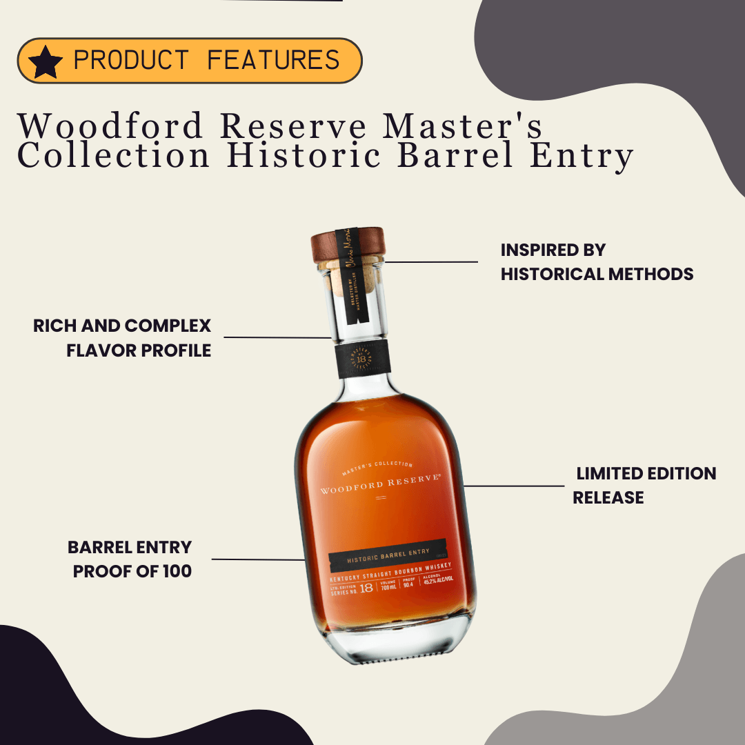 Woodford Reserve Master's Collection Historic Barrel Entry 700ml - Preet's Barrel