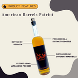 American Barrels Patriot Reserve Kentucky Bourbon Whiskey 750ml