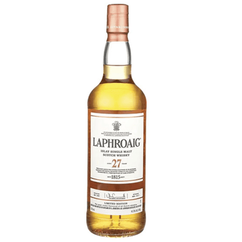 Laphroaig Islay Single Malt Scotch Whiskey 27 Years 750 Ml. - Preet's Barrel