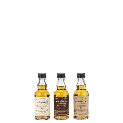 The Balvenie Single Malt Trio Aged 12, 14, 17 Years 50ml - Preet's Barrel