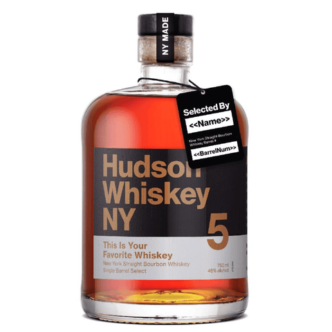 Hudson Whiskey Ny 5 Years Old New York Straight Bourbon Whiskey 750ml - Preet's Barrel