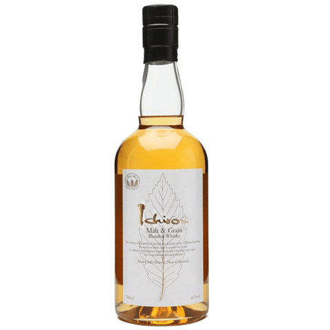 Ichiro's Malt and Grain Whiskey 46.3% ABV White Label 750ml - Preet's Barrel