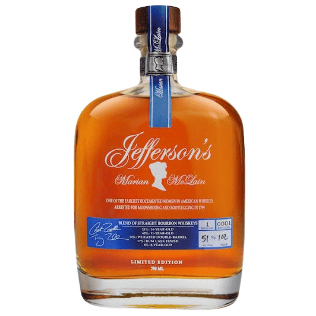 Jefferson’S Marian Mclain Limited Edition Bourbon Whiskey - Preet's Barrel