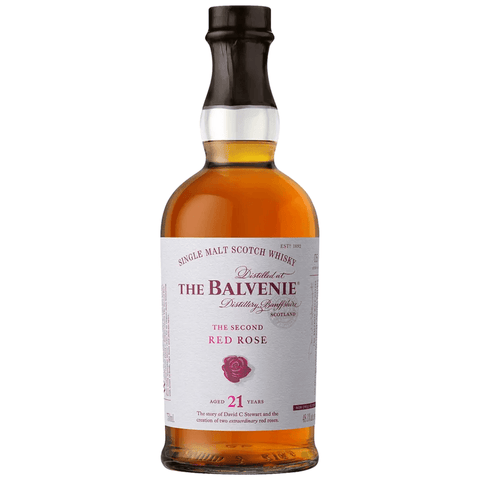 Balvenie Scotch 21 Years Old The Second Red Rose 750ml - Preet's Barrel