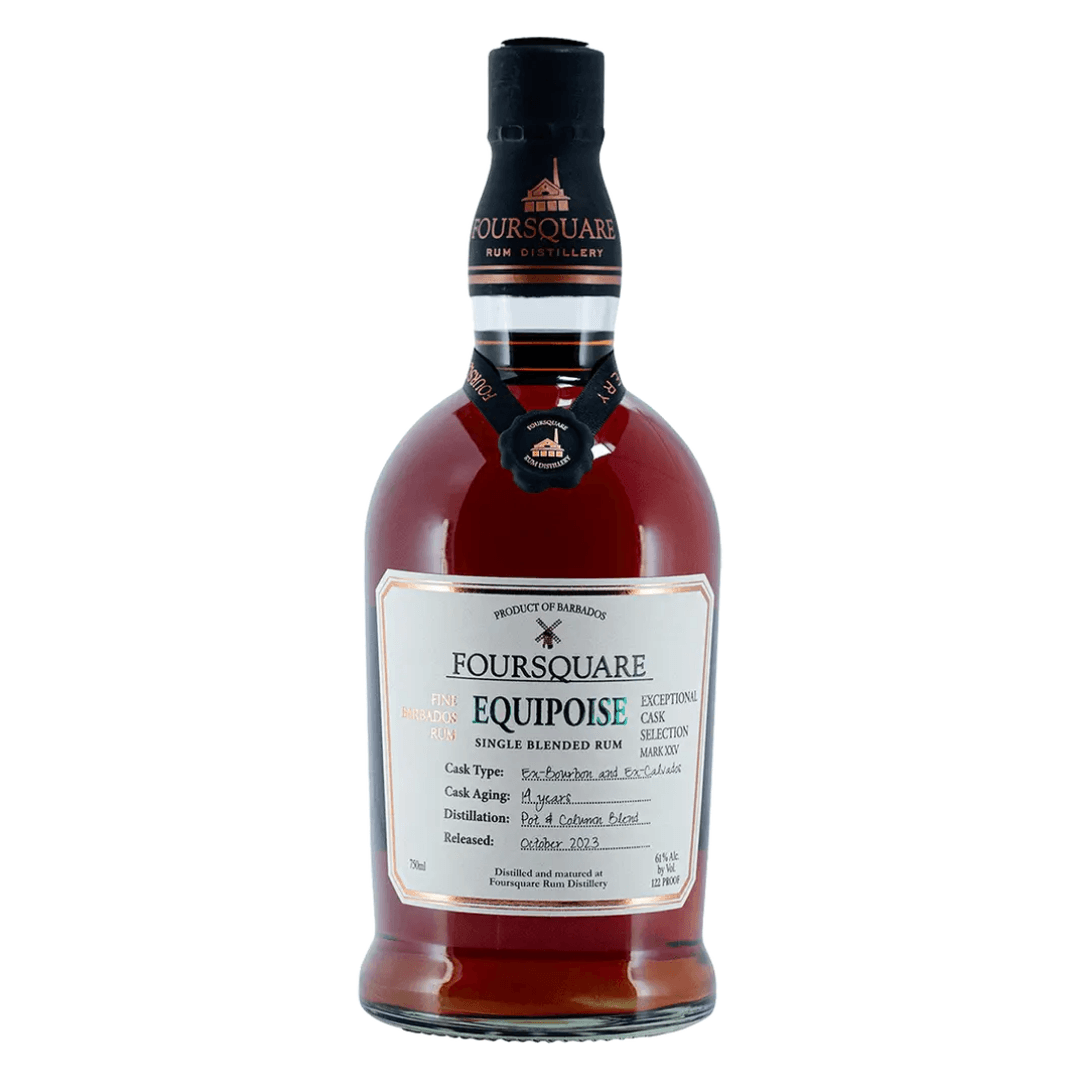 Equipoise Foursquare Rum Exceptional Cask Series Single Blended 750ml - Preet's Barrel