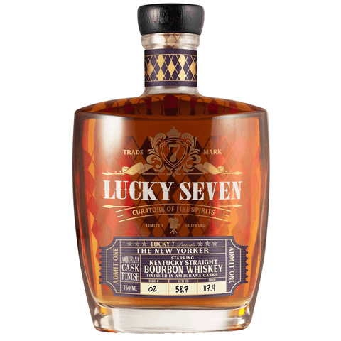 Lucky Seven Spirits The New Yorker Amburana Cask Finish Kentucky Straight Bourbon 750ml - Preet's Barrel