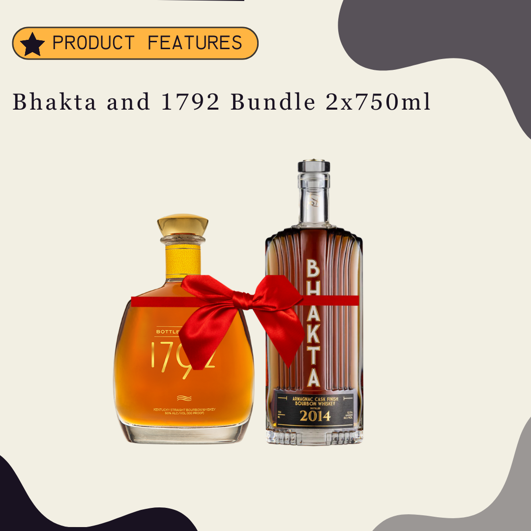 Bhakta and 1792 Bundle 2x750ml