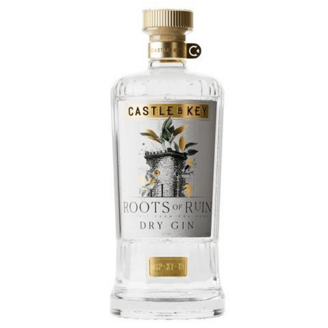 Castle & Key Roots Of Ruin Dry Gin 750ml - Preet's Barrel