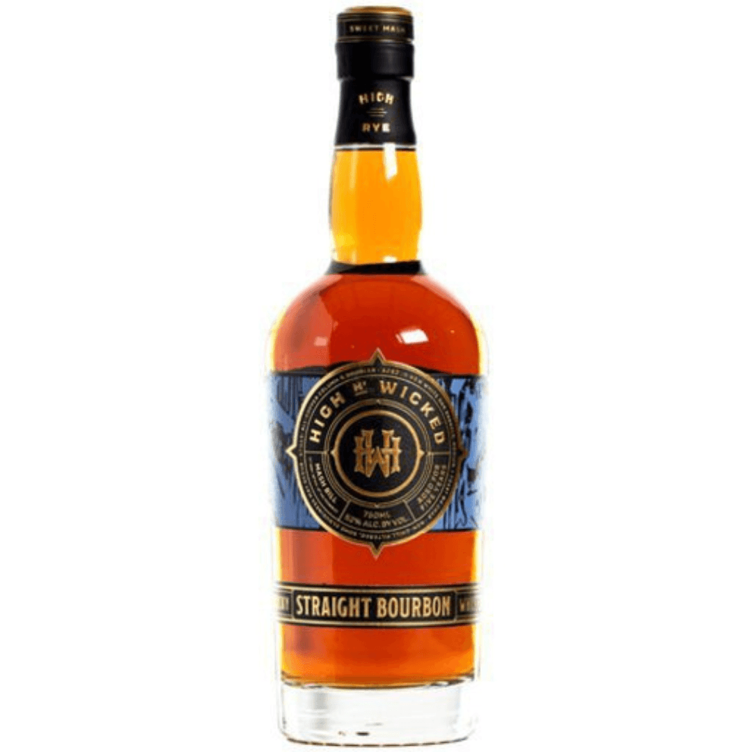 High N Wicked Straight Bourbon Whiskey 750ml - Preet's Barrel