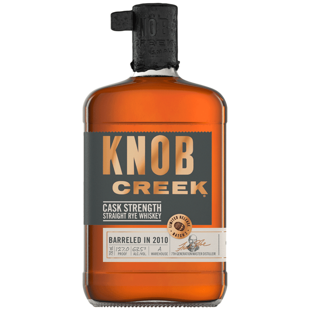 Knob Creek Cask Strength Rye 750ml - Preet's Barrel