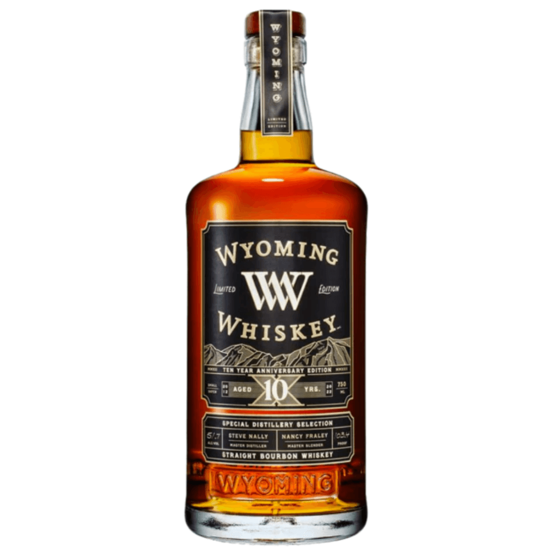 Wyoming Whiskey 10 Years Anniversary Edition Bourbon 750ml - Preet's Barrel