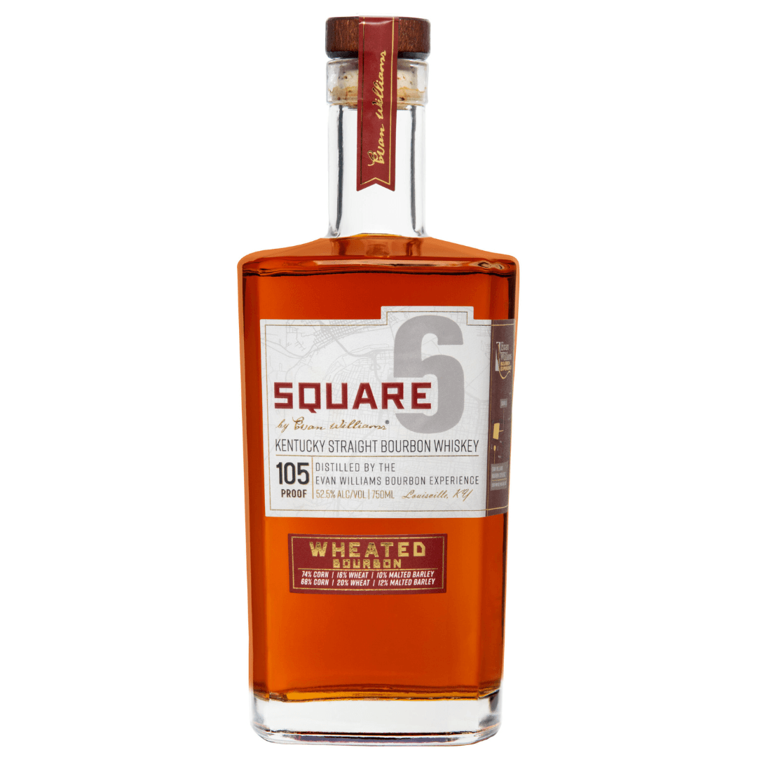 Whiskey: Evan Williams Square 6 Straight Bourbon - Preet's Barrel