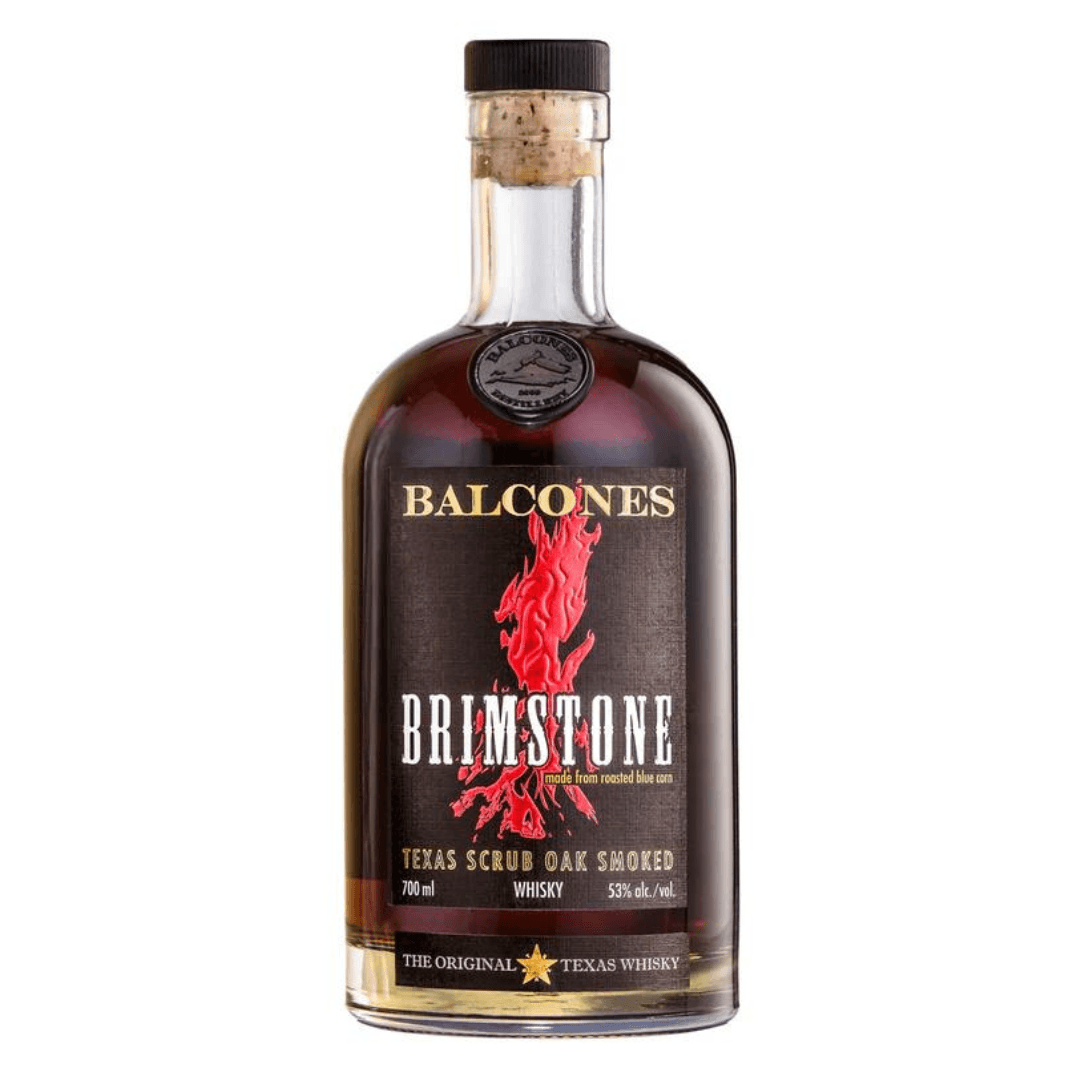 Balcones Brimstone Texas Scrub Oak Smoked Corn Whiskey 750ml - Preet's Barrel