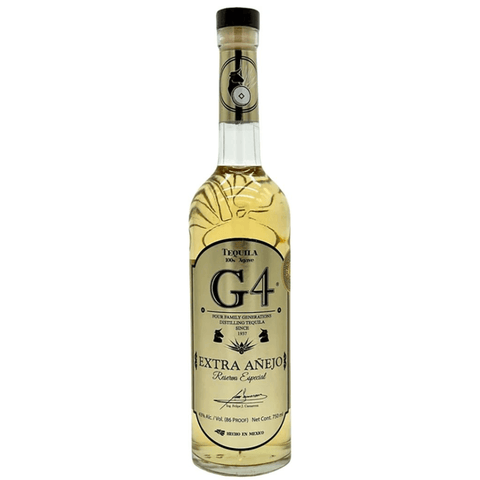 G4 6 Years Reserva Especial De Felipe Camarena Tequila Extra Anejo 750ml - Preet's Barrel