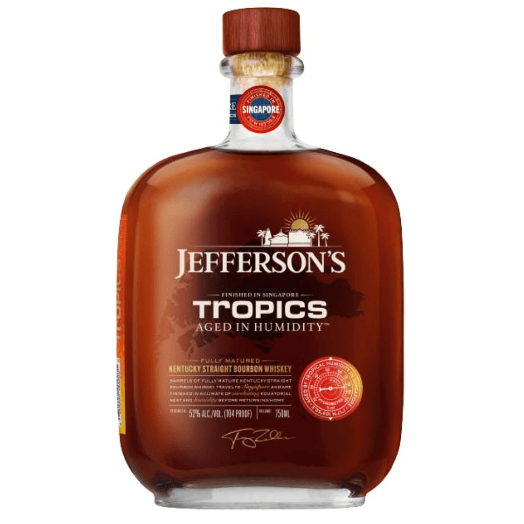 Jeffersons Tropics Finished In Singapore Bourbon 750Ml. - Preet's Barrel