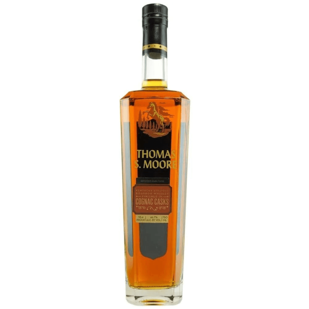 Thomas S Moore Cognac Cask Finished Straight Bourbon Whiskey 750ml - Preet's Barrel