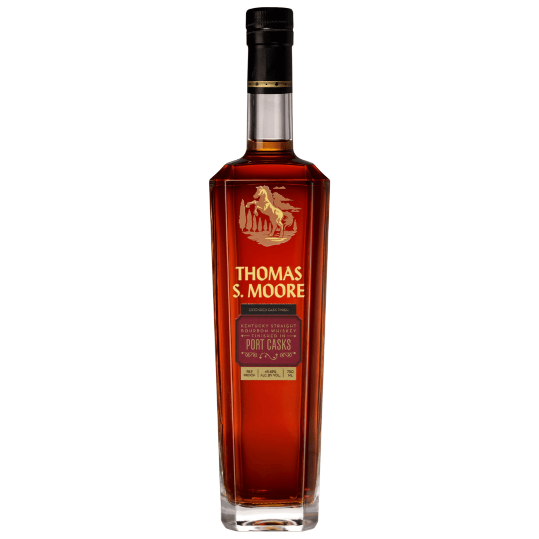 Thomas S Moore Extended Cask Finish Kentucky Straight Bourbon Whiskey Finished In Port Casks 750ml - Preet's Barrel