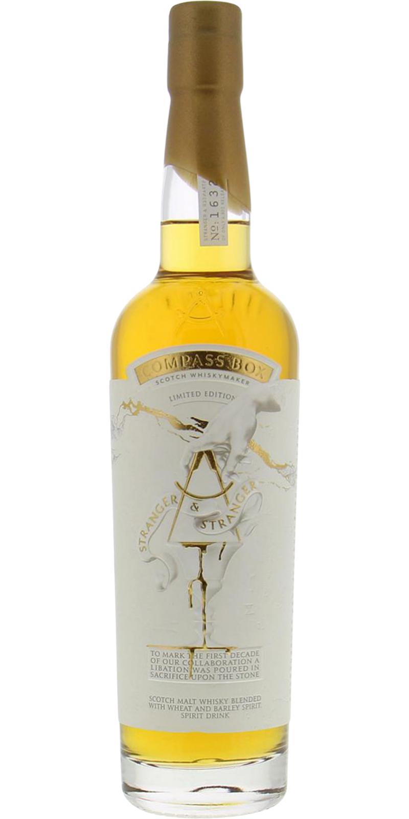 Compass Box Scotch Whiskey Stranger & Stranger  Limited Edition 750ml