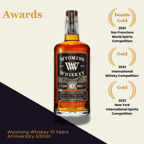 Wyoming Whiskey 10 Years Anniversary Edition Bourbon 750ml - Preet's Barrel