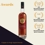 Copper & Kings Apple Brandy Kentucky Bourbon & New American Oak Barrels 750ml