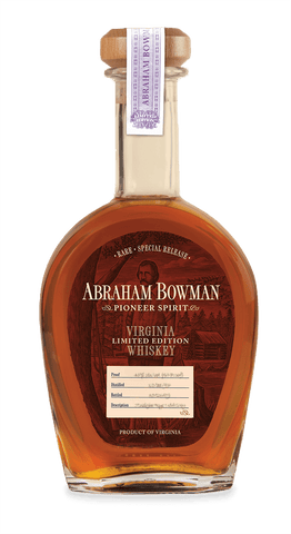 Abraham Bowman Virginia Oak Series Limited Edition Whiskey 750ML