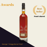George T Stagg Barrel Proof Straight Kentucky Bourbon Whiskey 130.4 Proof 2023 750ml