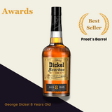 George Dickel Bourbon Handcrafted Small Batch 8 Years Old 750ml