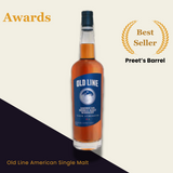 Old Line American Single Malt Cask Strength Whiskey