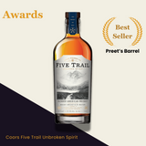 Coors Five Trail Unbroken Spirit Blended American Whisky Colorado 750ml