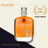 Jefferson's 16 Years Old Presidential Select Kentucky Straight Bourbon Whiskey 750ml