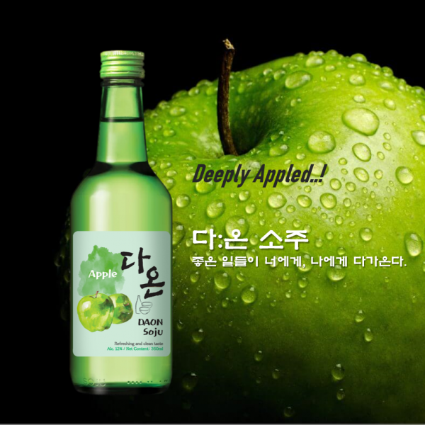 Daon Soju apple 375ml