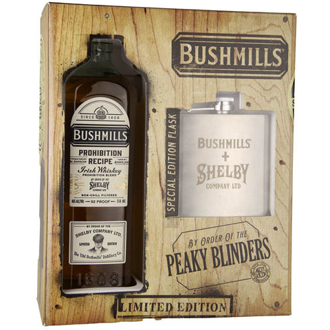 Bushmills Prohibition gift pack 750ml